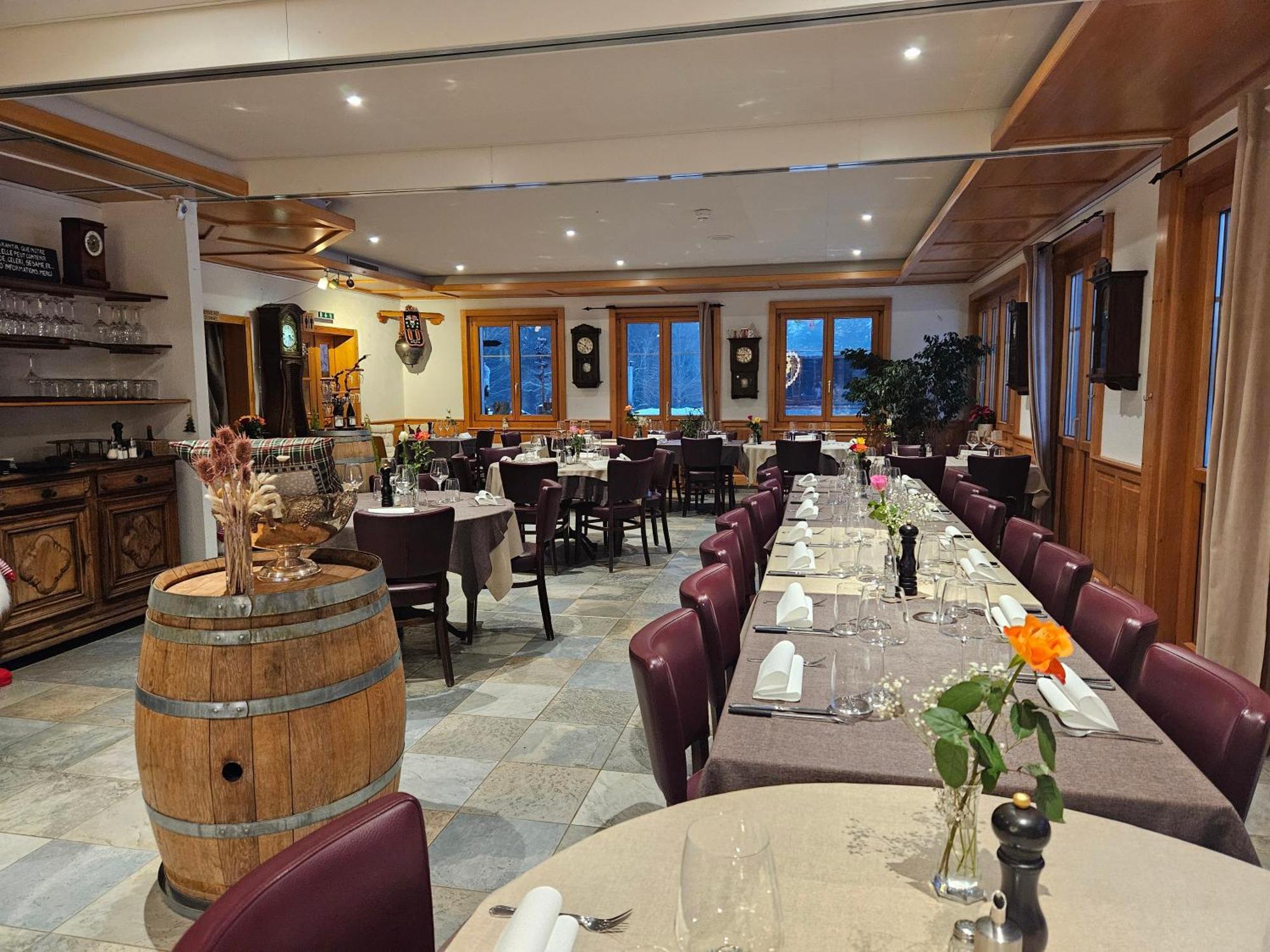 Hotel Restaurant Du Marchairuz Le Brassus Luaran gambar